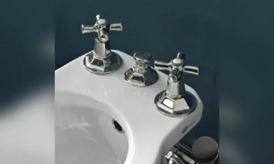 Sbordoni Deco Смеситель Для Биде На 3 Отверстия, Цвет Черный Никель