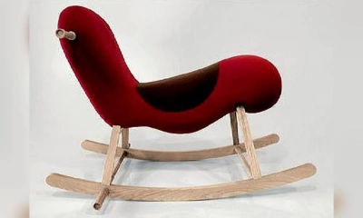 Кресло-Качалка С Каркасом Из Дерева Pegaso, Saba Italia