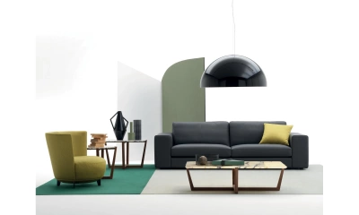 Диван прямой Manhattan 2 Alberta Salotti