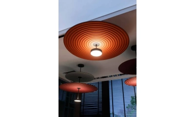 PENTA PENTA светильник подвесной FEEL SMALL H52 matt black Brick Red