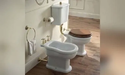 Sbordoni Palladio Унитаз Со Средней Трубой, Цвет Белый/Золото