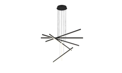 SL394.423.06 Люстра подвесная ST-Luce Черный/Белый LED 1*100W 4000K