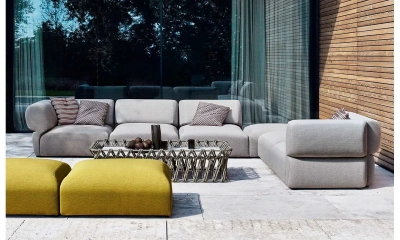 Диван BUTTERFLY B&B ITALIA Composizione BT006