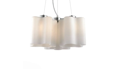 SL116.503.03 Люстра подвесная ST-Luce Серебристый/Белый E27 3*60W