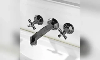 Sbordoni Deco Смеситель Для Раковины На 3 Отверстия, Цвет Никель