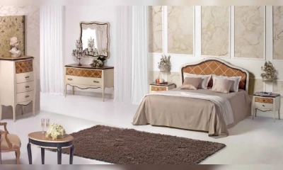 Спальня Am Classic Juliette (кровать, тумба прикроватная 2 штуки. комод низкий)