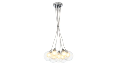 SL431.113.07 Светильник подвесной ST-Luce Хром/Прозрачный, Белый G9 7*5W