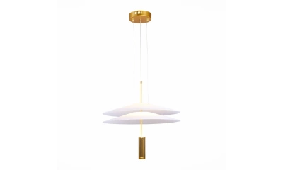 SL6101.203.01 Люстра подвесная ST-Luce Золотистый/Белый LED 1*10W 3000K