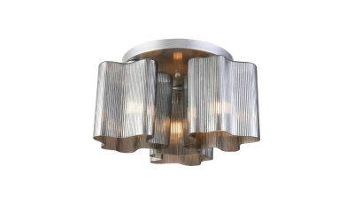 SL117.702.03 Люстра потолочная ST-Luce Серебристый/Дымчатый E27 3*60W