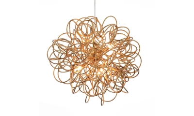 SL787.203.06 Люстра подвесная ST-Luce Золотистый/Золотистый G9 6*5W