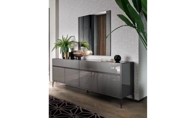 Буфет 4-х дверный Alf Group Graphite