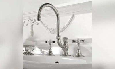 Sbordoni Antica Смеситель Для Раковины На 3 Отверстия, Цвет Хром