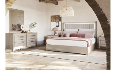 Комплект мебели в спальню Alf Group Ellen (Кровать 160x200, комод, 2 тумбы)