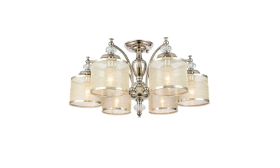 SL1750.102.06 Люстра потолочная ST-Luce Никель/Золотистый E14 6*40W