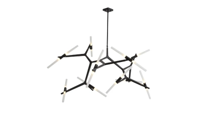 SL947.402.20 Люстра потолочная ST-Luce Черный/Белый G9 20*5W