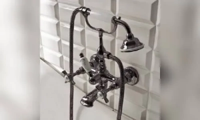 Sbordoni Antica Смеситель Для Ванны На 2 Отверстия, Цвет Черный Никель