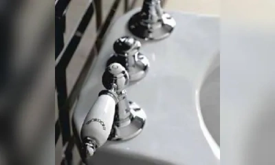 Sbordoni Livia Смеситель Для Биде На 3 Отверстия, Цвет Хром/Белый