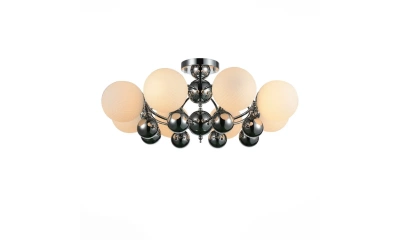 SL715.102.08 Люстра потолочная ST-Luce Хром/Белый E27 8*60W