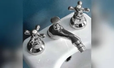 Sbordoni Etruria Смеситель Для Биде На 3 Отверстия, Цвет Хром