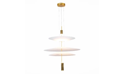 SL6101.223.01 Люстра подвесная ST-Luce Золотистый/Белый LED 1*15W 3000K