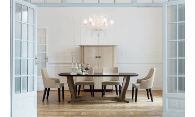 Столовая группа Alberta Salotti (Стол + 4 стула)