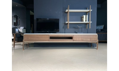 Тумба ТВ (SET)+ 2 навесные полки Homage Diamond