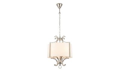 SL1754.103.05 Люстра подвесная ST-Luce Никель/Белый E14 5*40W