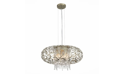 SL1101.203.10 Люстра подвесная ST-Luce Шампань/Шампань, Прозрачный E14 10*40W