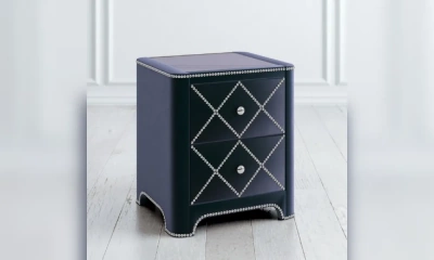 Прикроватная Мягкая Тумба 2 Ящика T111-Nkn-B18