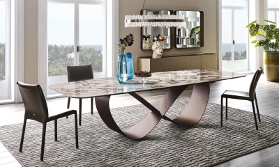 Стол обеденный Butterfly Keramik Cattelan Italia