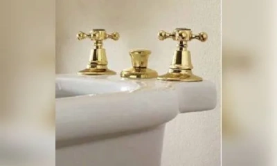 Sbordoni Londra Смеситель Для Биде На 3 Отверстия, Цвет Глянцевая Латунь