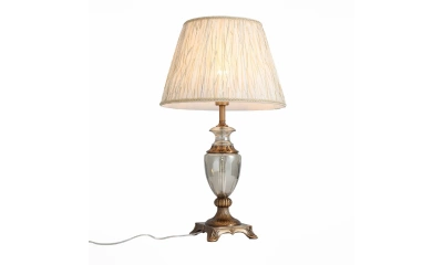SL966.304.01 Прикроватная лампа ST-Luce Бронза/Бежевый E27 1*60W (из 2-х коробок)