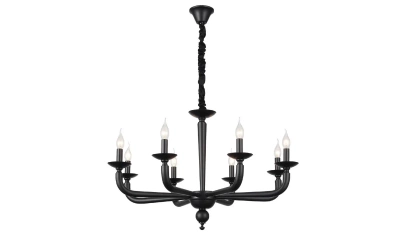 SL1114.403.08 Люстра подвесная ST-Luce Черный E14 8*40W