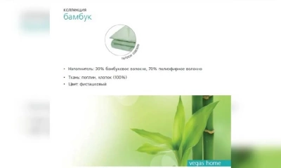 Одеяло Вегас Бамбук 300Г\М2 200*220
