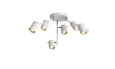 SL597.502.06 Люстра подвесная ST-Luce Белый/Белый GU10 6*3W