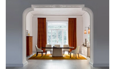 Столовая группа ALBERTA SALOTTI (Стол + 4 стула)