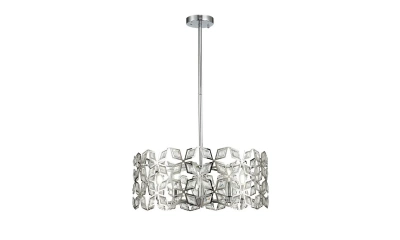 SL1104.103.05 Светильник подвесной ST-Luce хром/прозрачный E14 5*60W