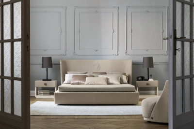 Комплект мебели в спальню Alberta Salotti (Кровать 160x200, комод, 2 тумбы)