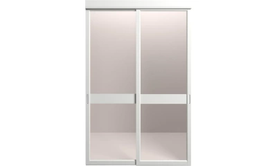 Перегородка Софья. Коллекция Original. Модель со стеклом и филенкой (90)