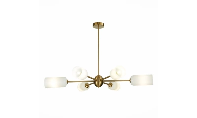 SL1180.202.06 Люстра потолочная ST-Luce Золотистый/Белый E14 6*40W