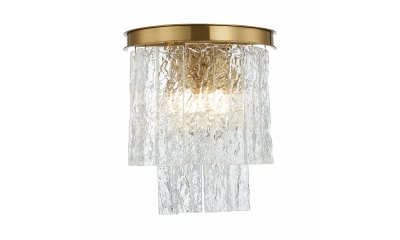 SL1230.301.02 Бра ST-Luce Латунь/Прозрачный E14 2*60W