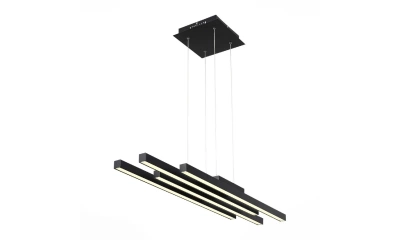 SL933.403.04 Люстра подвесная ST-Luce Черный/Белый,Черный LED 1*38W 3000K/4000K/6000K