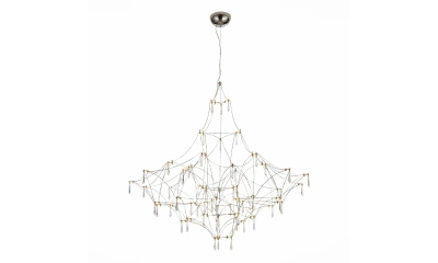 SL797.113.114 Люстра подвесная ST-Luce Хром, Прозрачный LED 114*0,45W 3000K