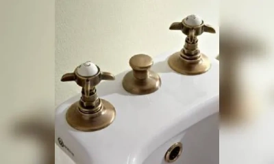 Sbordoni Смеситель Для Биде На 3 Отверстия, Цвет Бронза