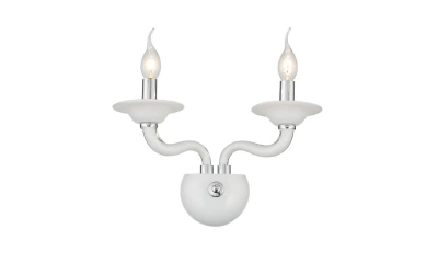 SL1112.501.02 Бра ST-Luce Хром, Белый/Белый E14 2*40W