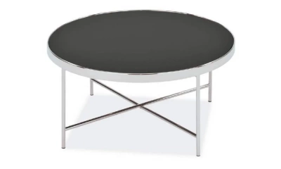 Signal Gina-B Журнальный Столик Черный - Хром