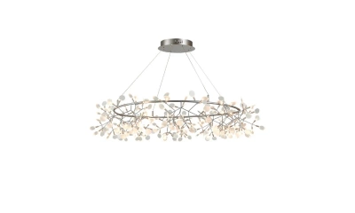 SL379.103.216 Люстра подвесная ST-Luce Серебристый/Белый LED 216*0,5W 3500K