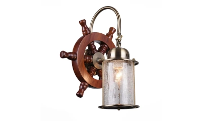 SL150.301.01 Бра ST-Luce Бронза, коричневый/Прозрачный с эфектом трещин E27 1*40W