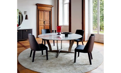 Столовая группа Alberta Salotti (Стол + 4 стула)