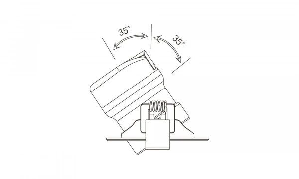 Встраиваемый Светильник Technical Dl014-6-L9W